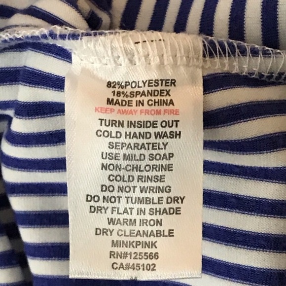 MINKPINK Line Up Striped Layered Tank Top - Picture 7 of 8